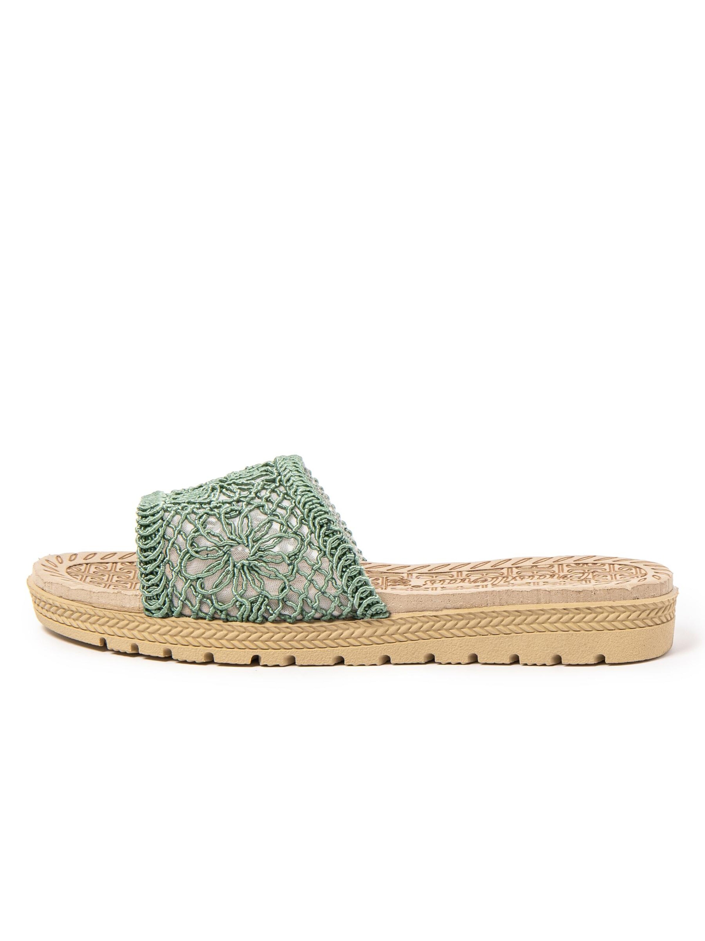 Brasileras Sandals 'Breezie' in Green: front