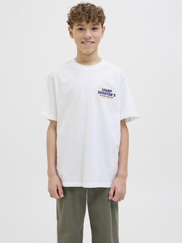 Jack & Jones Junior Shirt in White: front