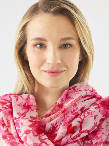 CODELLO Schal aus edler Seide und Modal in Pink