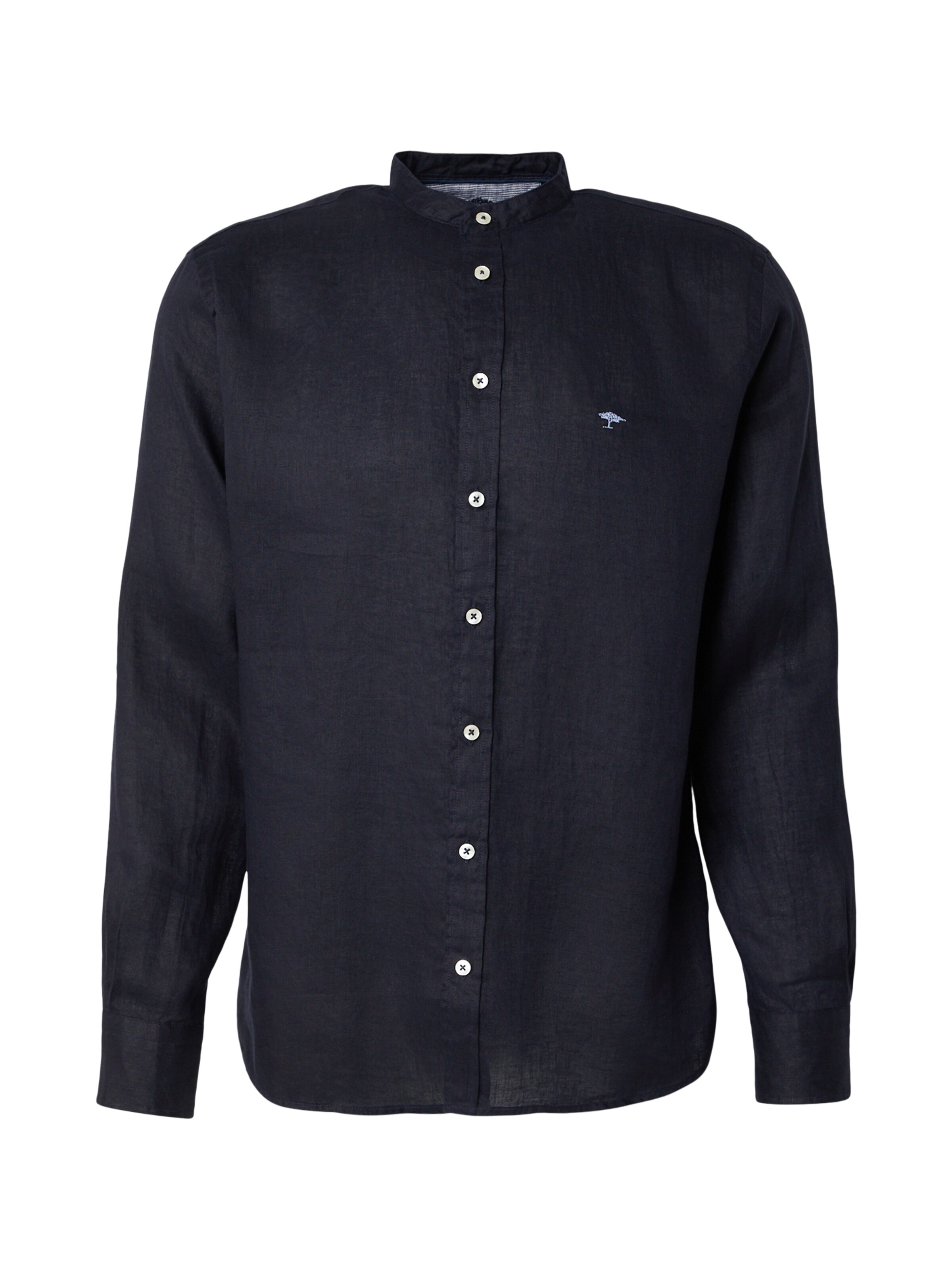 FYNCH-HATTON Button Up Shirt in Blue: front
