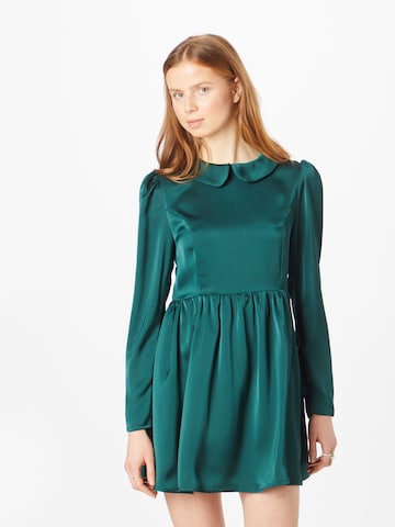 GLAMOROUS Šaty – zelená: přední strana