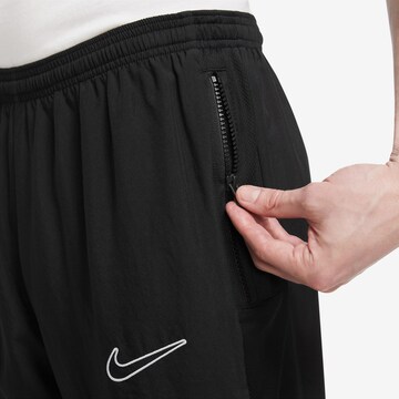 NIKE Tapered Sportsbukser 'Academy23' i sort