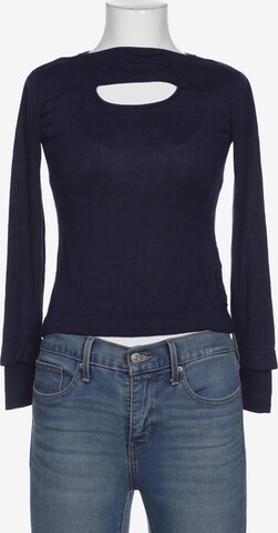 HOSS INTROPIA Sweater & Cardigan in XS in Blue: front
