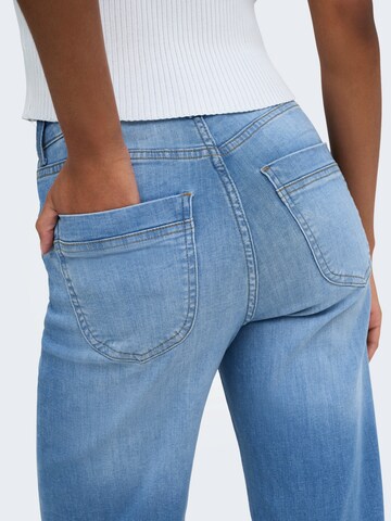 Wide leg Jeans 'ONLJUICY-WAUW' di ONLY in blu