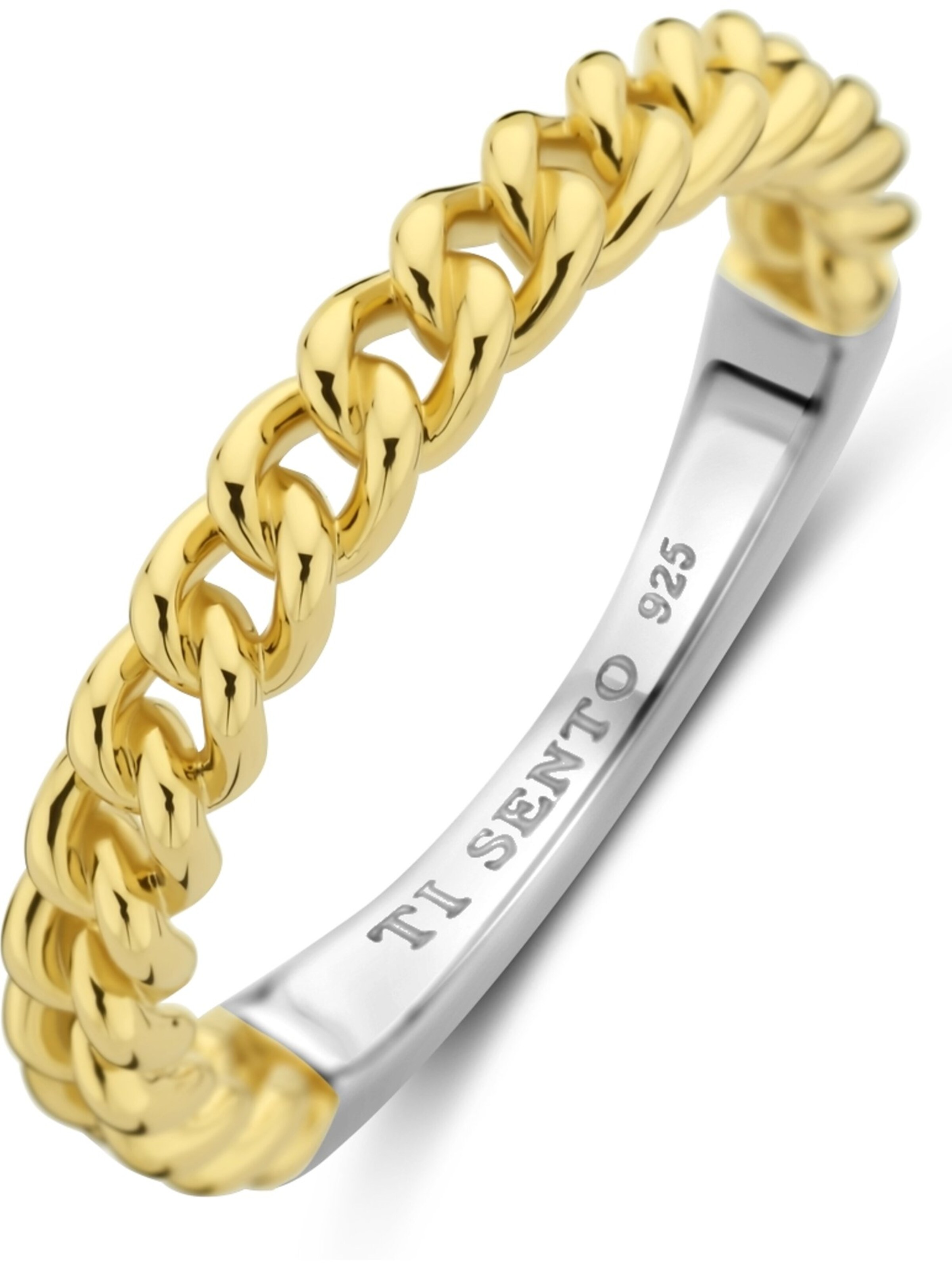 Ti Sento Milano Ring in Yellow: front