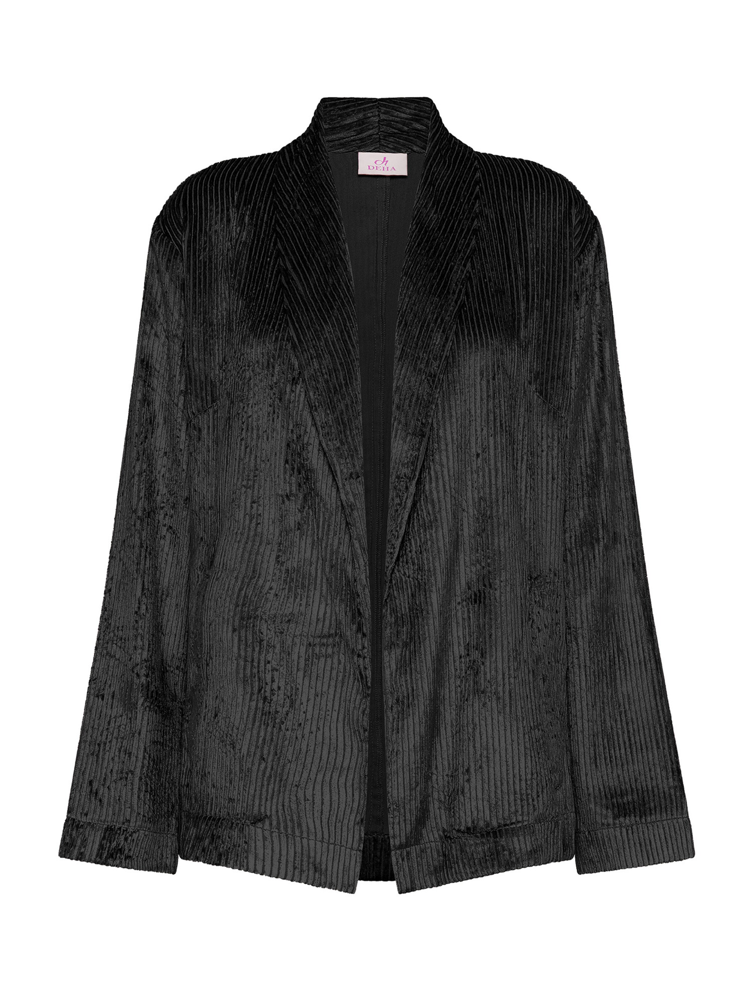 DEHA Tussenjas in Zwart: voorkant