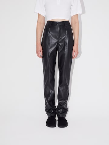 LeGer by Lena Gercke Loose fit Trousers 'Drew' in Black: front