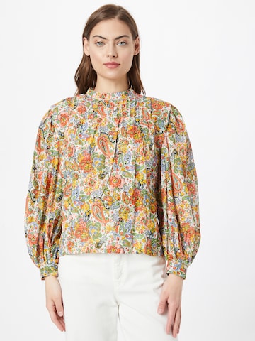 Warehouse Blouse in Mixed colors: front