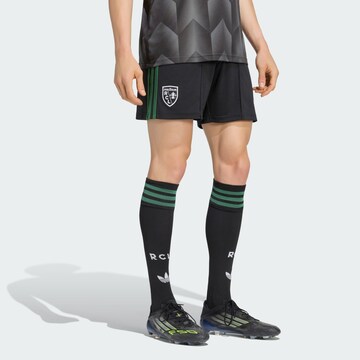 Regular Pantalon de sport 'RC Lens 26/27' ADIDAS PERFORMANCE en noir : devant