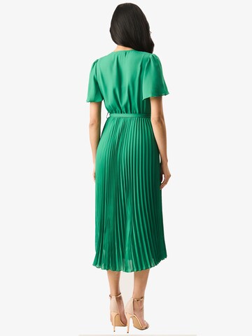 GINI LONDON Jurk 'Gini' in Groen