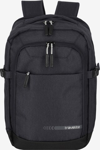TRAVELITE Backpack 'Kick Off' in Black: front