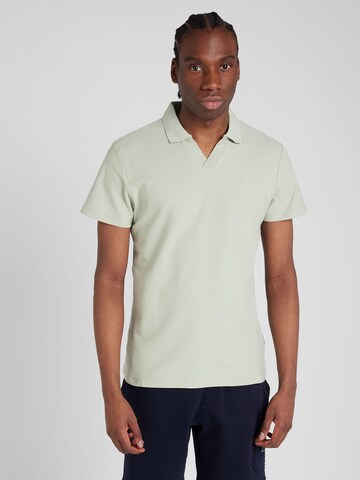 Casual Friday - Camisa 'Tristan' em verde: frente