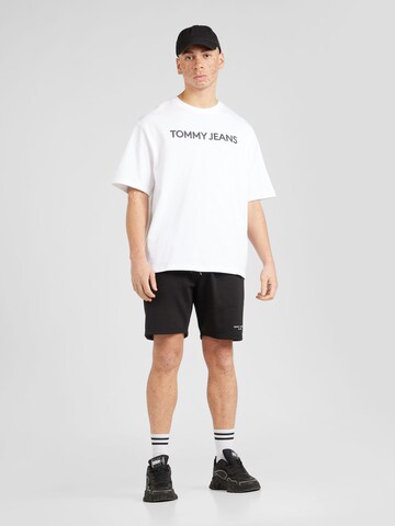 T-Shirt 'CLASSICS' Tommy Jeans en blanc