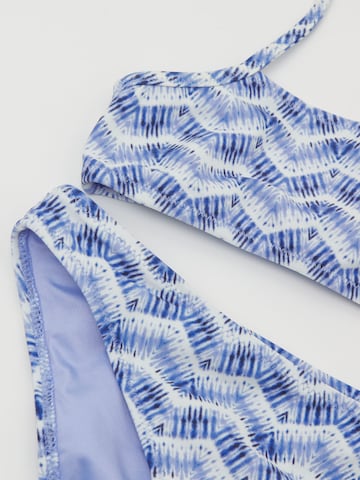 CALZEDONIA Bandeau Bikini in Blau