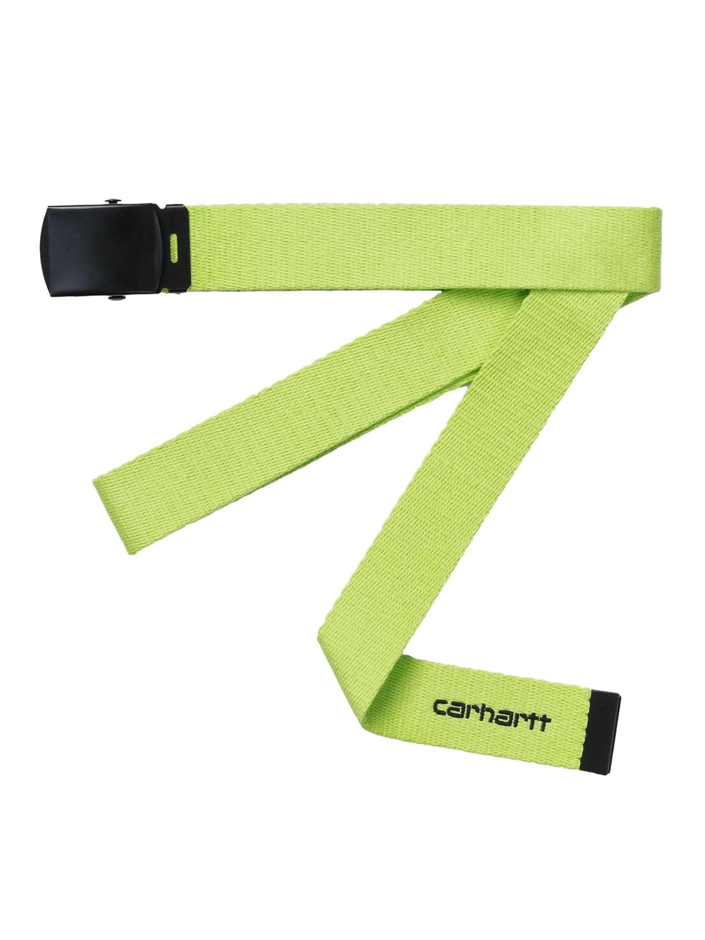 Cintura 'Orbit Belt' di Carhartt WIP in verde: frontale