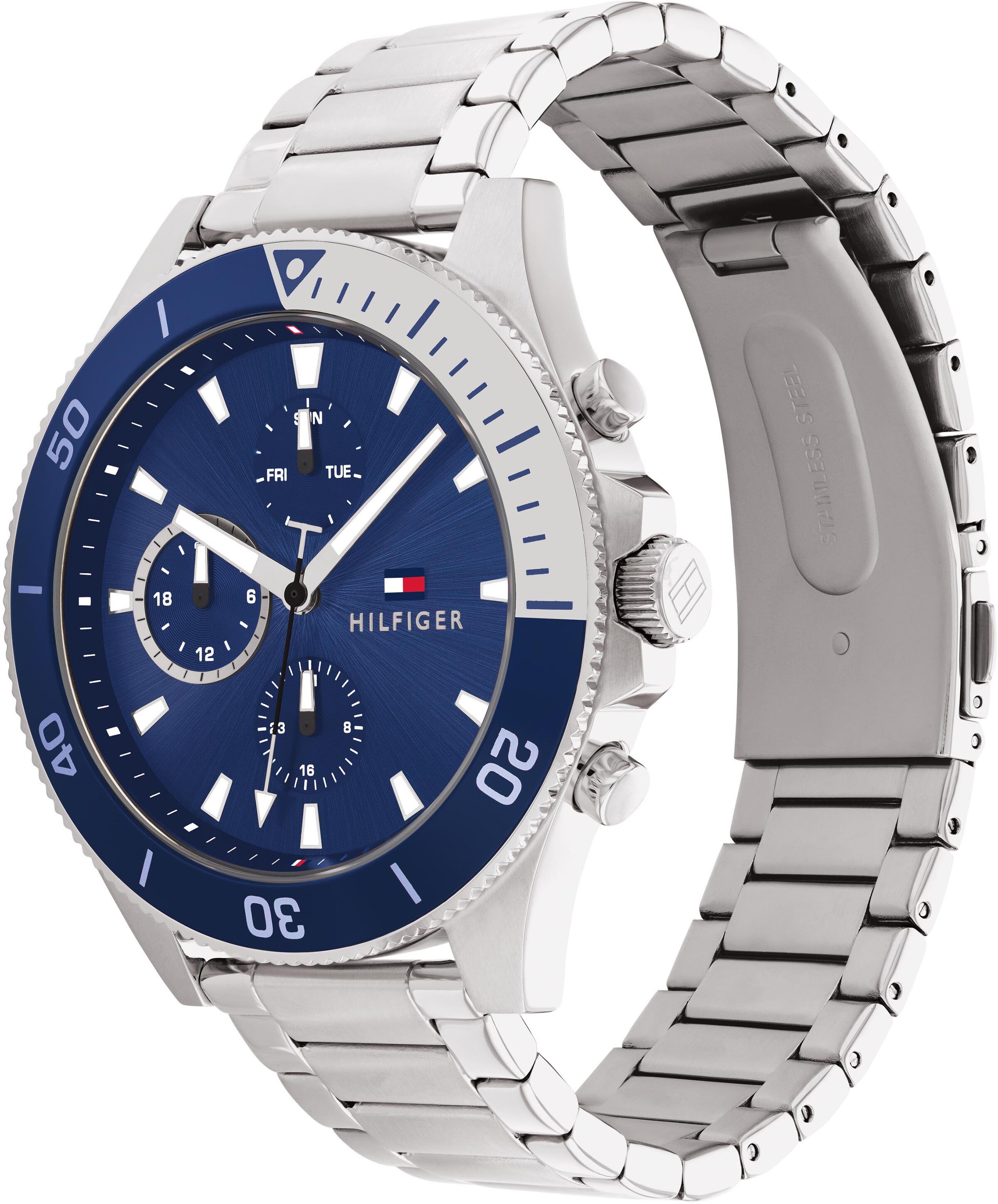 Männer Uhren TOMMY HILFIGER Uhr in Silber - FT15360 Männer Uhren TOMMY HILFIGER Uhr in Silber - FT15360