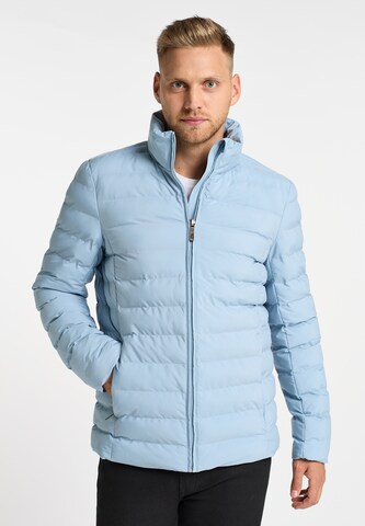 Giacca invernale di MO in blu: frontale