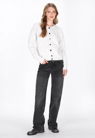 Cardigan 'Vintage' DreiMaster Vintage en blanc