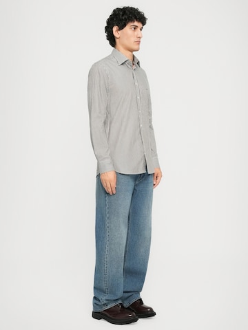 Michael Kors Regular fit Button Up Shirt in Brown