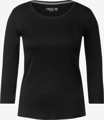 CECIL Shirt in Black: front