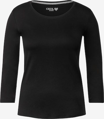 CECIL Shirt in Black: front