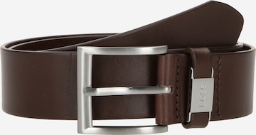 BOSS Black Belt 'Connio' in Brown: front