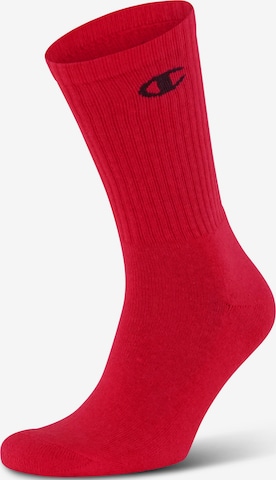 Champion Authentic Athletic Apparel Socks in Red