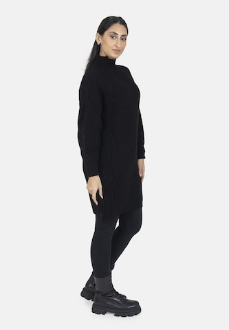 Elara Knit dress in Black