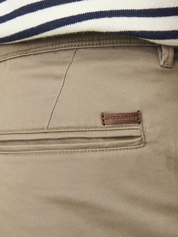 JACK & JONES Slimfit Chino kalhoty 'JJIMarco JJBowie' – béžová