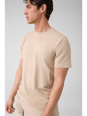 GUESS T-Shirt in Beige