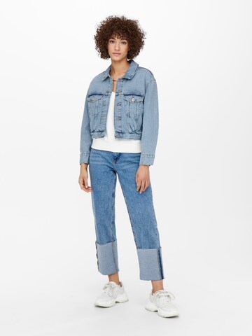 Veste mi-saison 'Jagger' ONLY en bleu