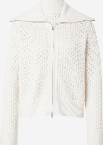 MSCH COPENHAGEN Neuletakki 'Daina' värissä valkoinen: etupuoli