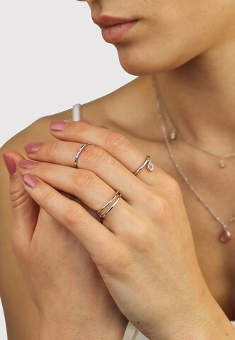 Nana Kay Ring 'Delicate Touch' in Silver: front