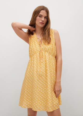 MANGOLjetna haljina - žuta boja: prednji dio