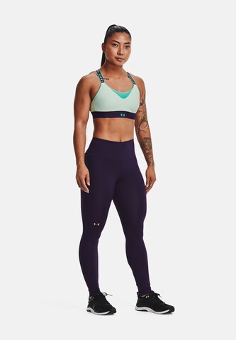 Skinny Pantaloni sportivi di UNDER ARMOUR in lilla