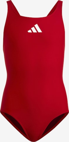 ADIDAS PERFORMANCE Athletic Swimwear in Red: front