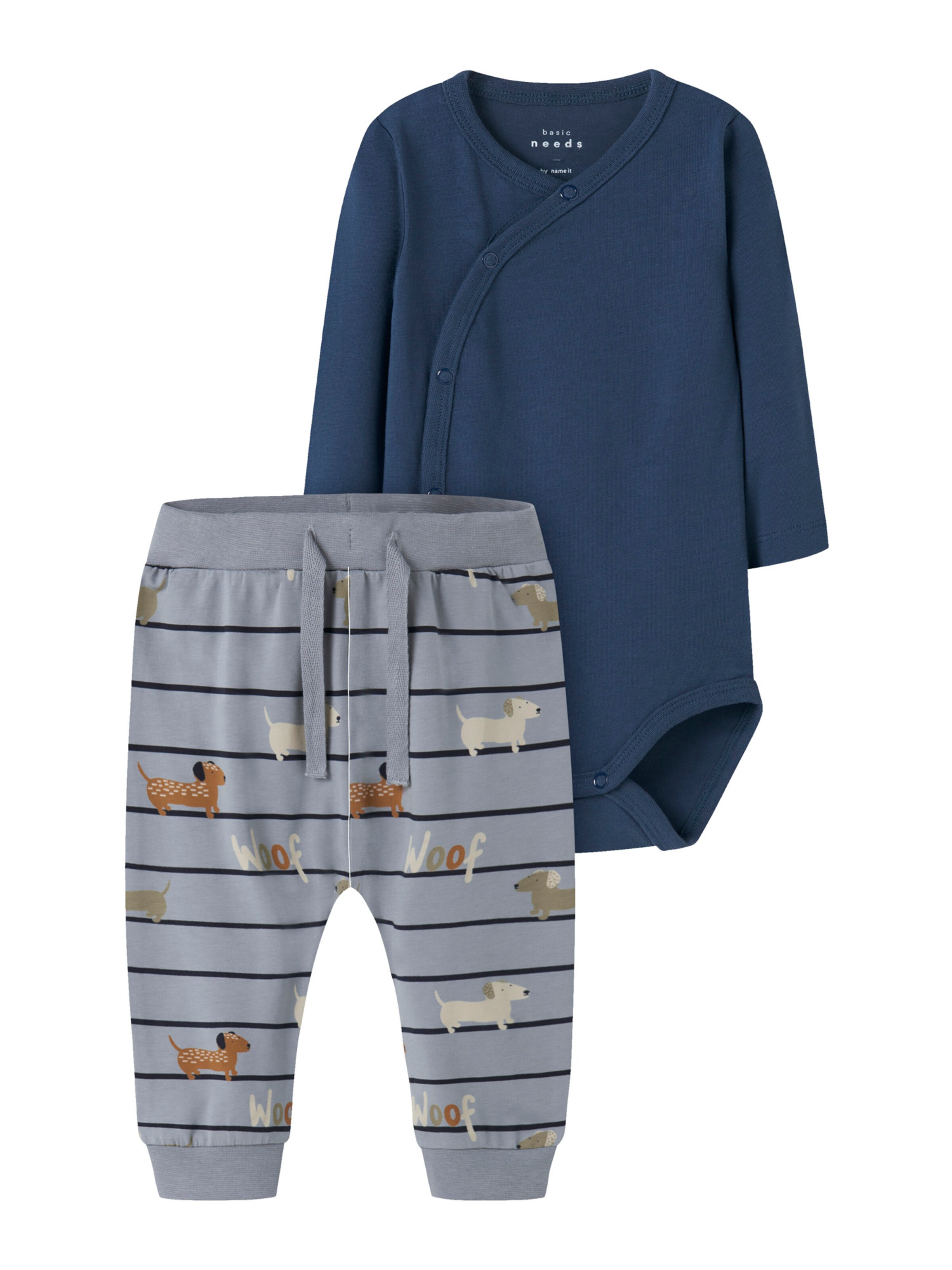 NAME IT Set 'NBMVROLLE' in Blue: front