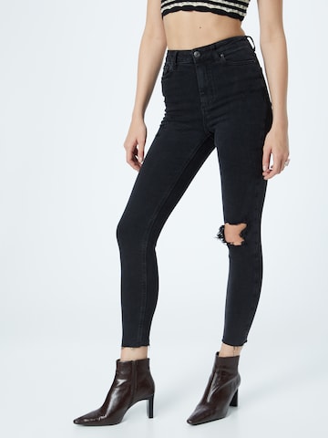 NEW LOOK Skinny Jeans in Black: front