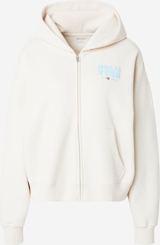 Giacca di felpa di HOLLISTER in beige: frontale