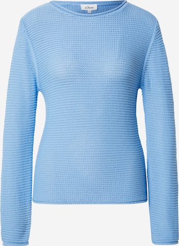 s.Oliver - Jersey en azul: frente