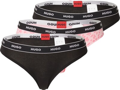 HUGO String in pink / rosa / schwarz / weiß, Produktansicht
