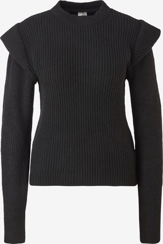 QS - Pullover em preto