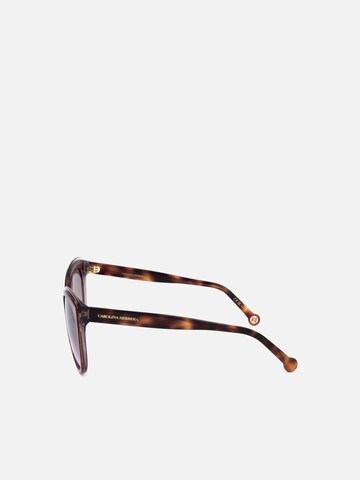 Lunettes de soleil Carolina Herrera en marron