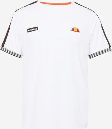 ELLESSE Λειτουργικό μπλουζάκι 'Parallel' σε λευκό: μπροστά