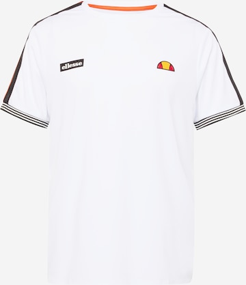 ELLESSE Funksjonsskjorte 'Parallel' i hvit: forside