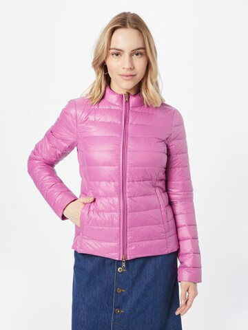 PATRIZIA PEPE Between-Season Jacket 'IUMINO' in Pink: front