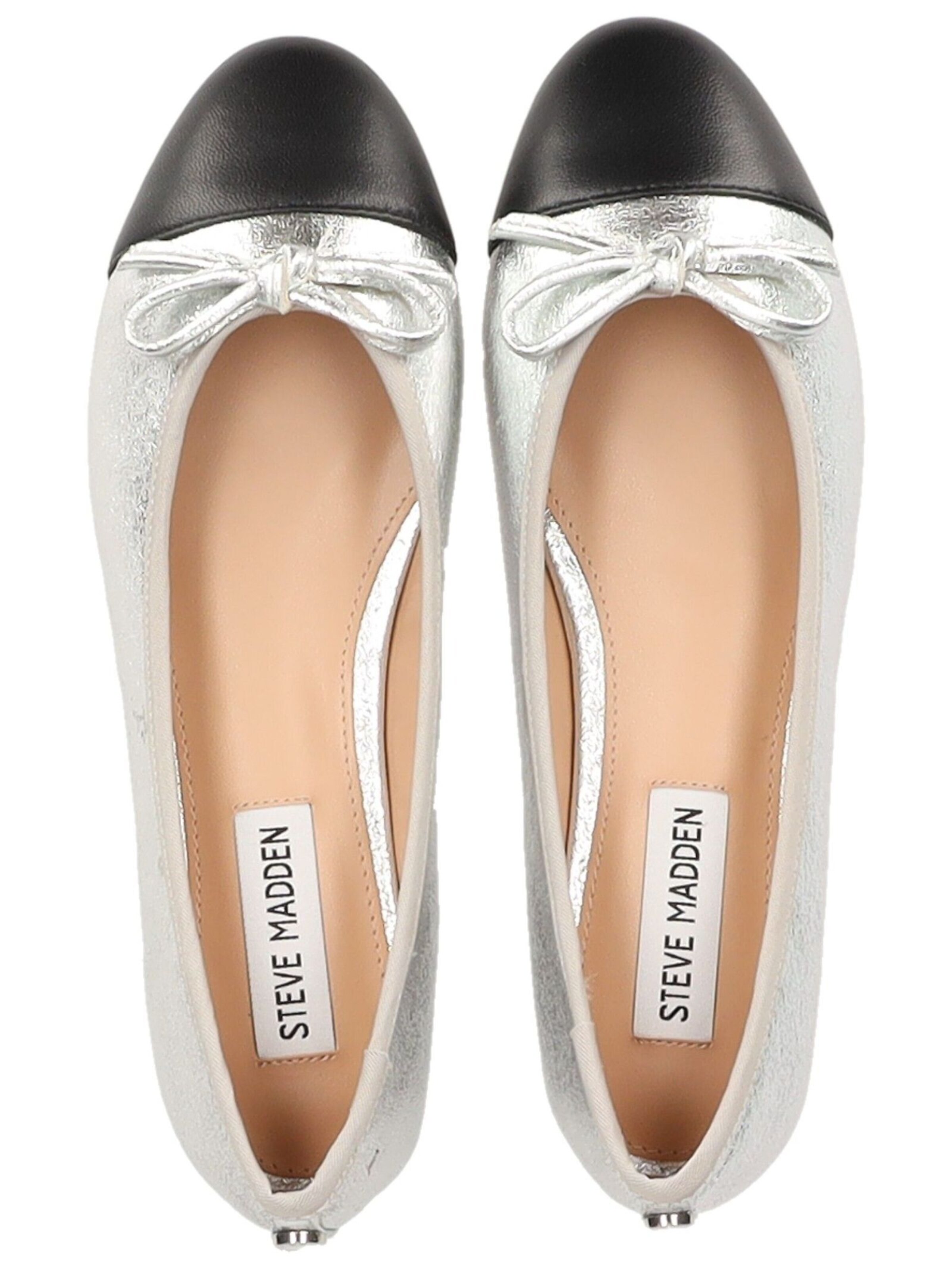 STEVE MADDEN Ballerina in Silber