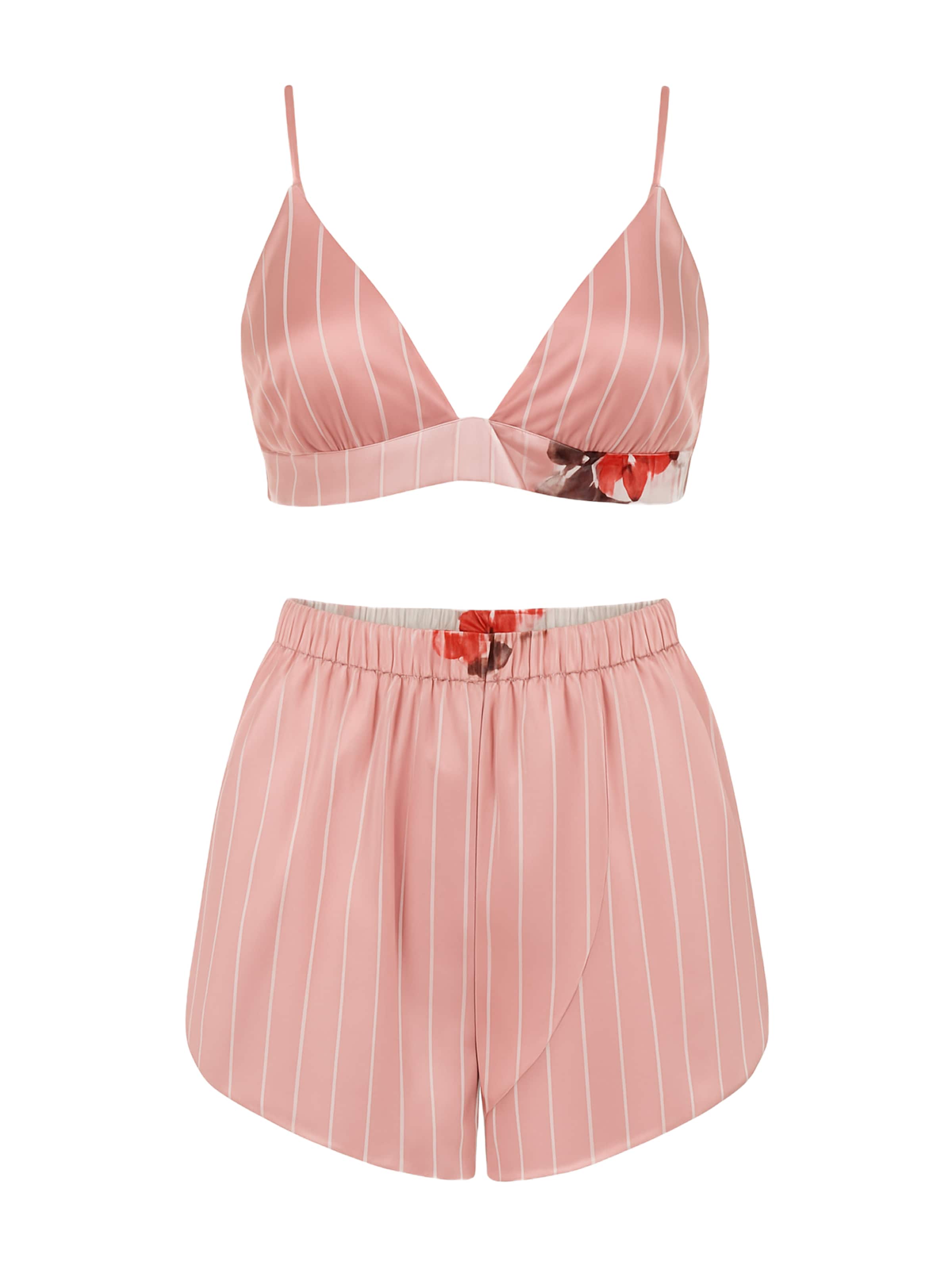 C&City Pyjama in Roze: voorkant