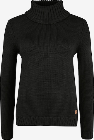 Oxmo Rollkragenpullover 'OXPIA' in Schwarz: predná strana