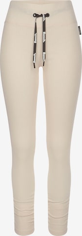 BENCH Leggings in Beige: front